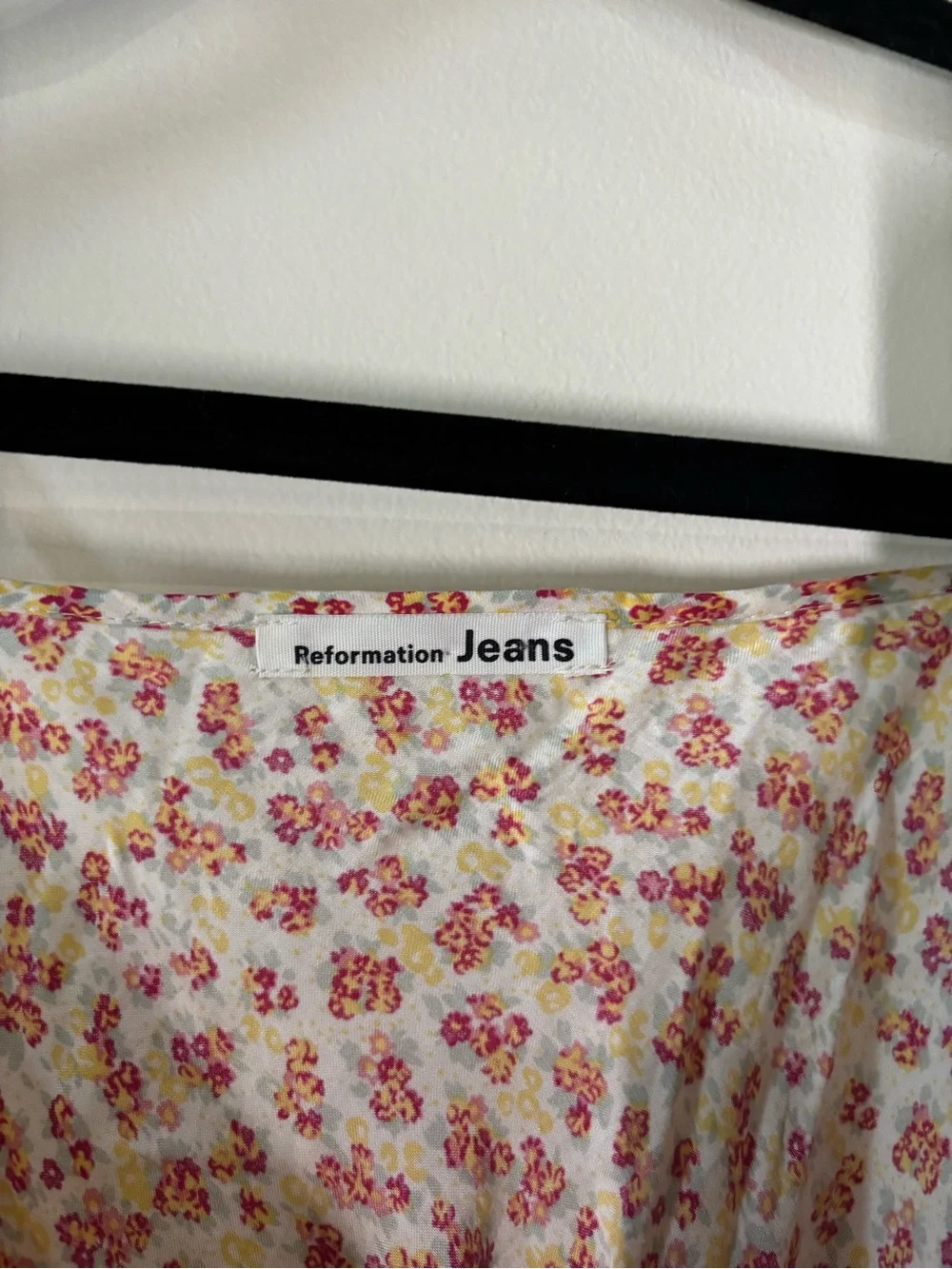 Reformation Floral Spaghetti Strap Sundress - Picture 3 of 4